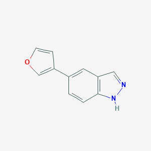 5-Furan-3-yl-1H-indazole图片