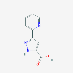 5-吡啶-2-基-1H-吡唑-3-羧酸图片