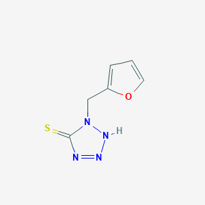 1-(furan-2-ylmethyl)-1H-1,2,3,4-tetrazole-5-thiol图片