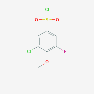 3-Chloro-4-ethoxy-5-fluorobenzenesulfonyl chloride图片