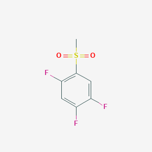 1,2,4-trifluoro-5-(methylsulfonyl)benzene图片