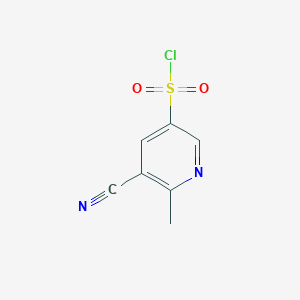 5-cyano-6-methylpyridine-3-sulfonyl chloride图片