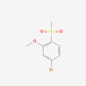 4-Bromo-1-methanesulfonyl-2-methoxybenzene图片
