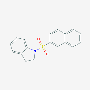 1-(2-naphthylsulfonyl)indoline图片