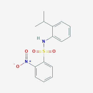 N-(2-异丙基苯基)-2-硝基苯磺酰胺图片