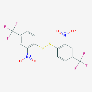 4,4'-Bis(trifluoromethyl)-2,2'-dinitrodiphenyldisulphide 97%图片