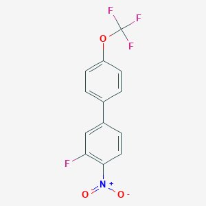 1,1'-Biphenyl,3-fluoro-4-nitro-4'-(trifluoromethoxy)-图片