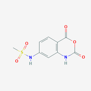 N-(2,4-Dioxo-1H-3,1-benzoxazin-7-yl)methanesulfonamide图片