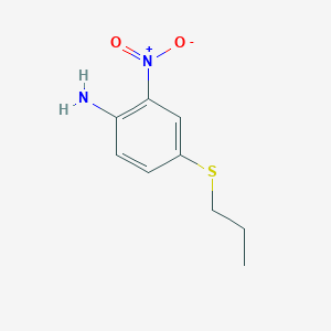 2-nitro-4-(propylsulfanyl)aniline图片