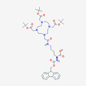Fmoc-L-Lys-mono-amide-DOTA-tris(t-Bu ester)图片