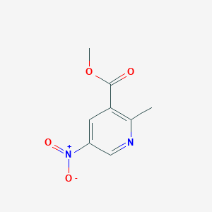 Methyl 2-methyl-5-nitronicotinate图片