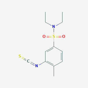 N,N-Diethyl-3-isothiocyanato-4-methylbenzene-1-sulfonamide图片