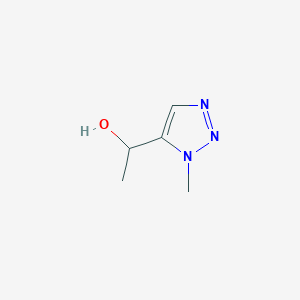 1-(1-METHYL-1H-1,2,3-TRIAZOL-5-YL)ETHAN-1-OL图片