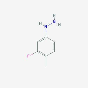 (3-fluoro-4-methylphenyl)hydrazine图片
