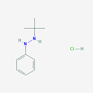 1-tert-Butyl-2-phenylhydrazine Hydrochloride图片