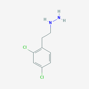 [2-(2,4-Dichlorophenyl)ethyl]hydrazine图片