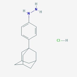1-[4-(1-Adamantyl)phenyl]hydrazine Hydrochloride图片