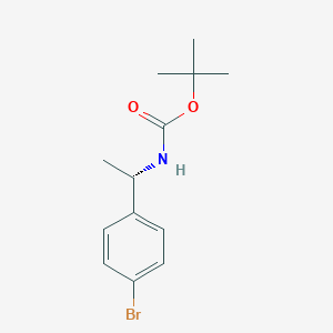 (s)-[1-(4-溴-苯基)-乙基]-氨基甲酸叔丁酯图片