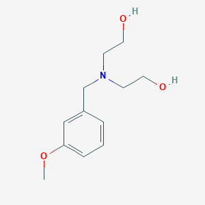2-[(2-Hydroxyethyl)(3-methoxybenzyl)amino]-1-ethanol图片