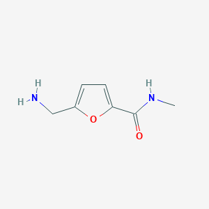 5-(Aminomethyl)-N-methyl-2-furamide hydrochloride图片