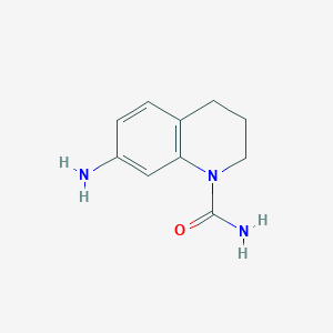 7-Amino-1,2,3,4-tetrahydroquinoline-1-carboxamide图片