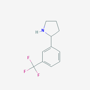 2-[3-(Trifluoromethyl)phenyl]pyrrolidine图片