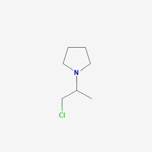 1-(2-Chloro-1-methylethyl)pyrrolidine Hydrochloride图片