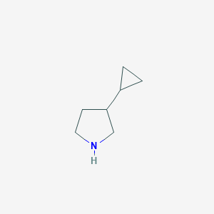 3-cyclopropylpyrrolidine图片