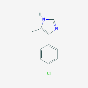 4-(4-Chlorophenyl)-5-methyl-1H-imidazole图片