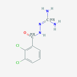 2,3-Dichlorobenzamidyl Guanidine-13C2图片