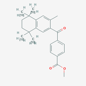 Desmethylene Oxobexarotene-13C4 Methyl Ester图片