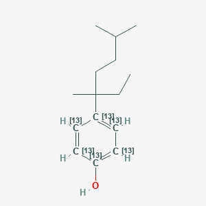 4-(3',6'-Dimethyl-3'-heptyl)phenol-13C6图片