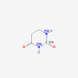 5,6-Dihydro Uracil-13C,15N2图片