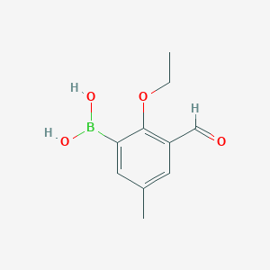 2-Ethoxy-3-formyl-5-methylphenylboronic acid图片