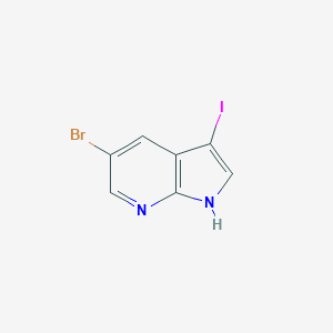 5-bromo-3-iodo-1H-pyrrolo[2,3-b]pyridine图片
