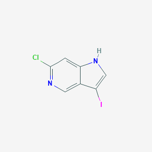 6-chloro-3-iodo-1H-pyrrolo[3,2-c]pyridine图片