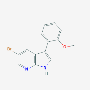 5-Bromo-3-(2-methoxyphenyl)-1H-pyrrolo[2,3-b]pyridine图片