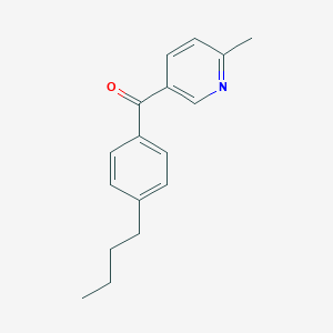 5-(4-Butylbenzoyl)-2-methylpyridine图片