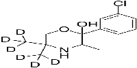 Bupropion morpholinol D6图片