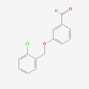 3-[(2-Chlorobenzyl)oxy]benzaldehyde图片