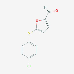 5-[(4-Chlorophenyl)sulfanyl]-2-furaldehyde图片