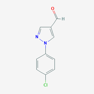 1-(4-chlorophenyl)-1H-pyrazole-4-carbaldehyde图片