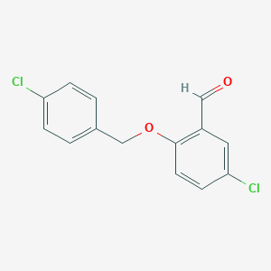 5-Chloro-2-[(4-chlorobenzyl)oxy]benzaldehyde图片