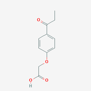 2-(4-propanoylphenoxy)acetic Acid图片