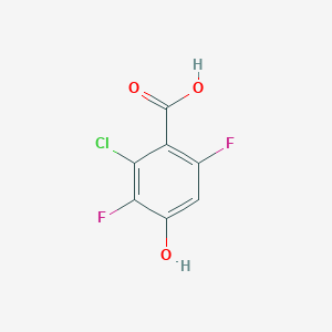 chlorodifluorohydroxybenzenecarboxylicacid图片