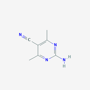 2-AMINO-4,6-DIMETHYLPYRIMIDINE-5-CARBONITRILE图片