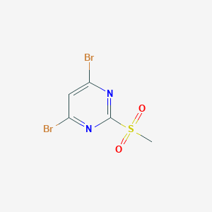 4,6-Dibromo-2-(methylsulfonyl)pyrimidine图片
