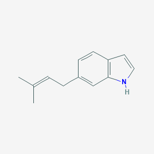 6-?(3-?Methyl-?2-?buten-?1-?yl)?-?1H-?indole图片