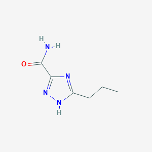 5-propyl-1H-1,2,4-triazole-3-carboxamide图片