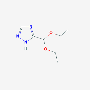 3-(diethoxymethyl)-4H-1,2,4-triazole图片